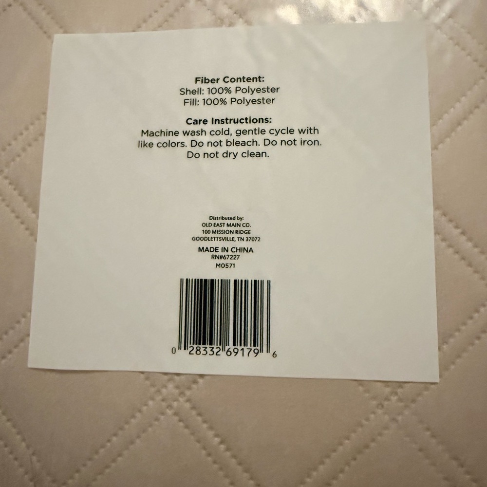 Comfort Bay Tan Solid Queen Quilt - Elegant Tan - Picture 4 of 5
